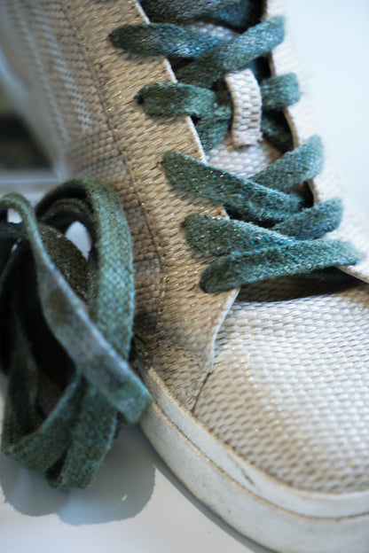 Olive Camo Coolness Shoelaces